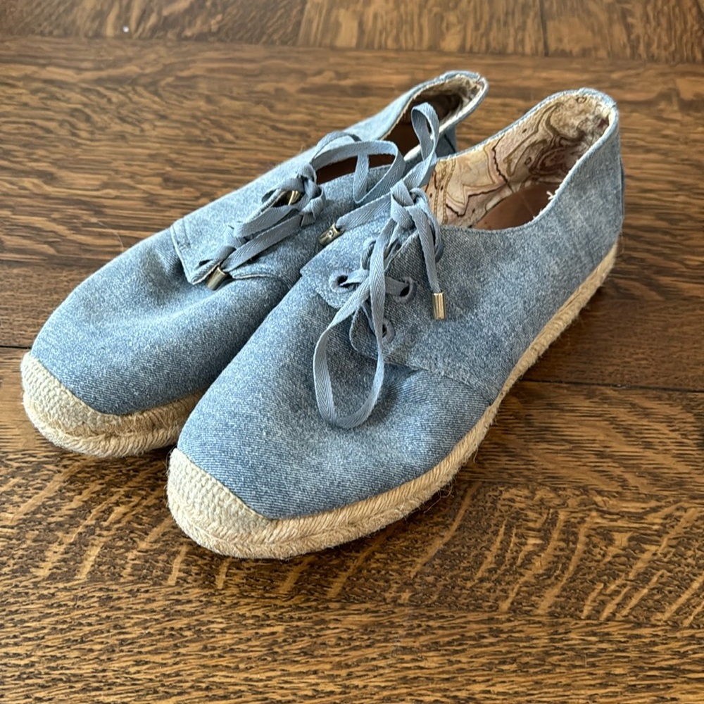 Joie Espadrille Sneakers in Chambray